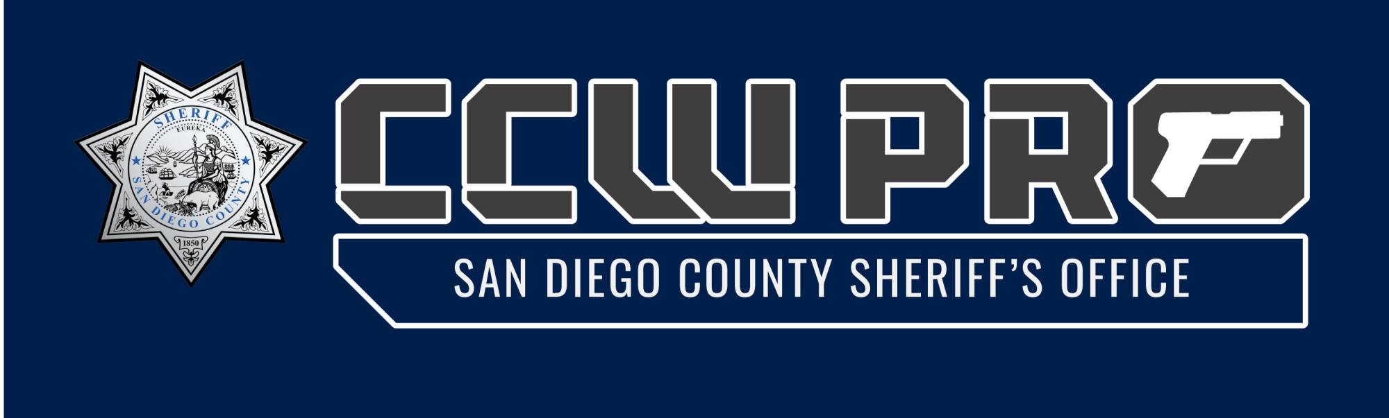 San Diego County Sheriff's Office Alternative CCW Logo Designs-01