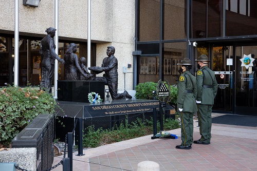 Honor Guard at Memorial