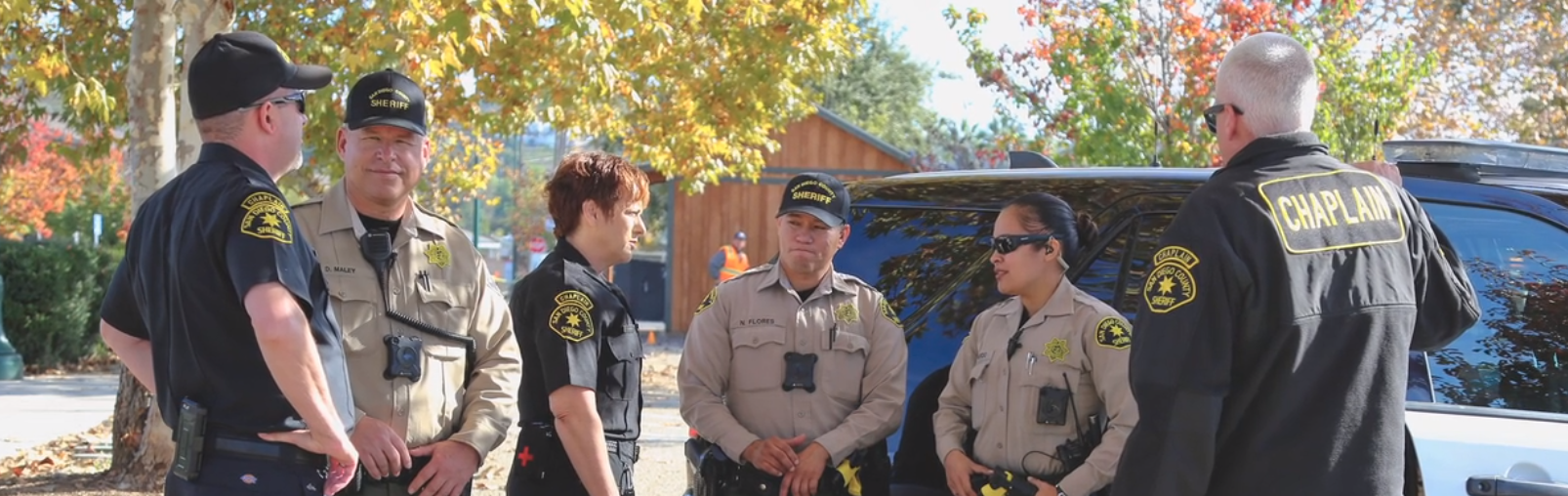 Chaplains with Deputies